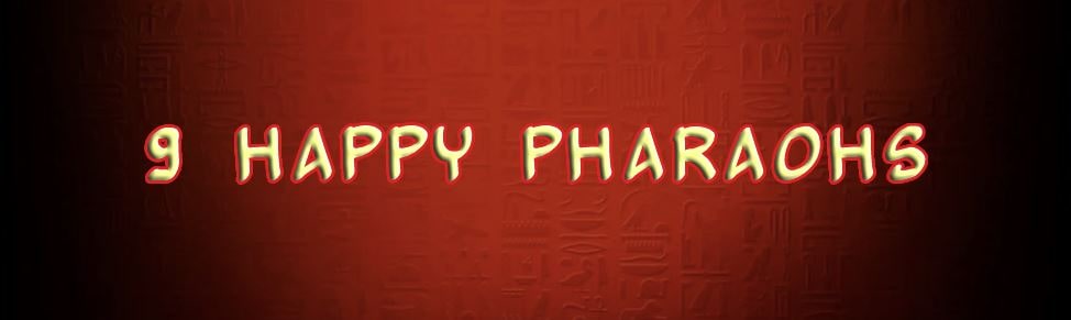 9 Happy Pharaohs Slot Banner Barbados Bingo