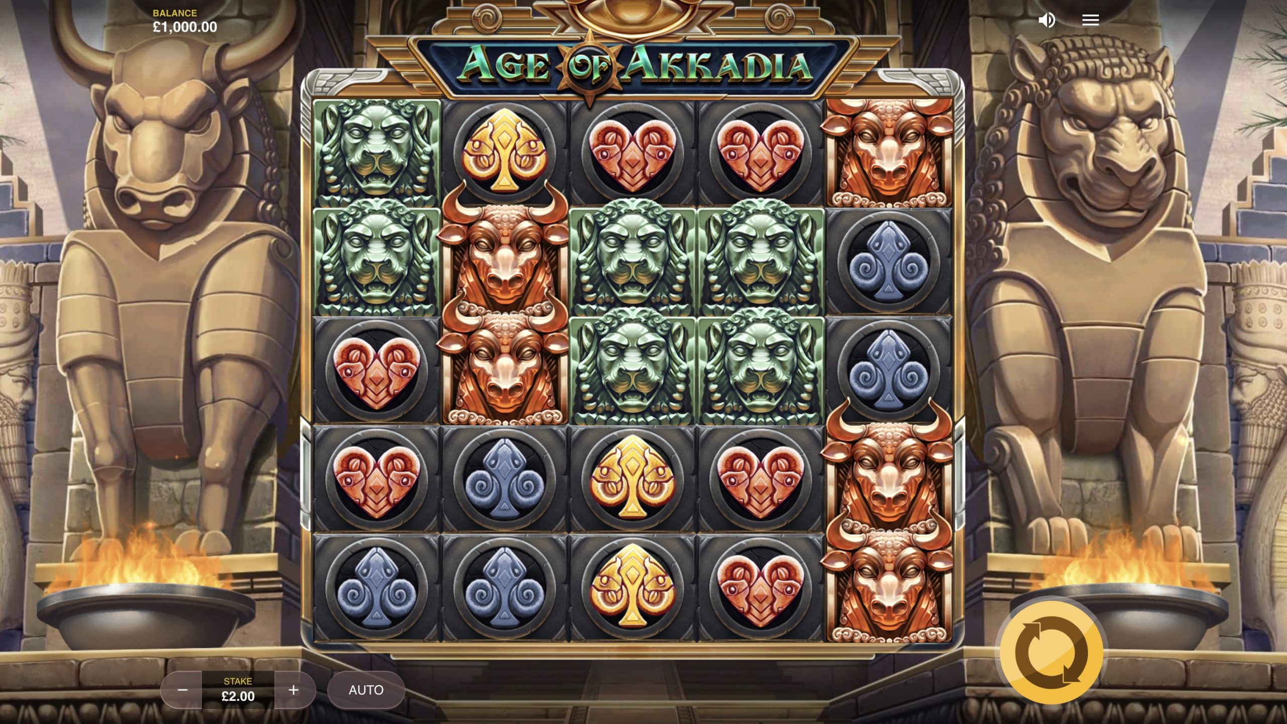 Age of Akkadia Slot Logo Barbados Bingo