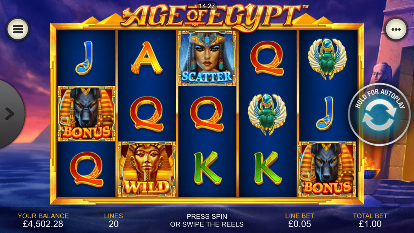 Age of Egypt Slot Gameplay