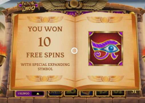 Book of Slingo Slot Free Spins