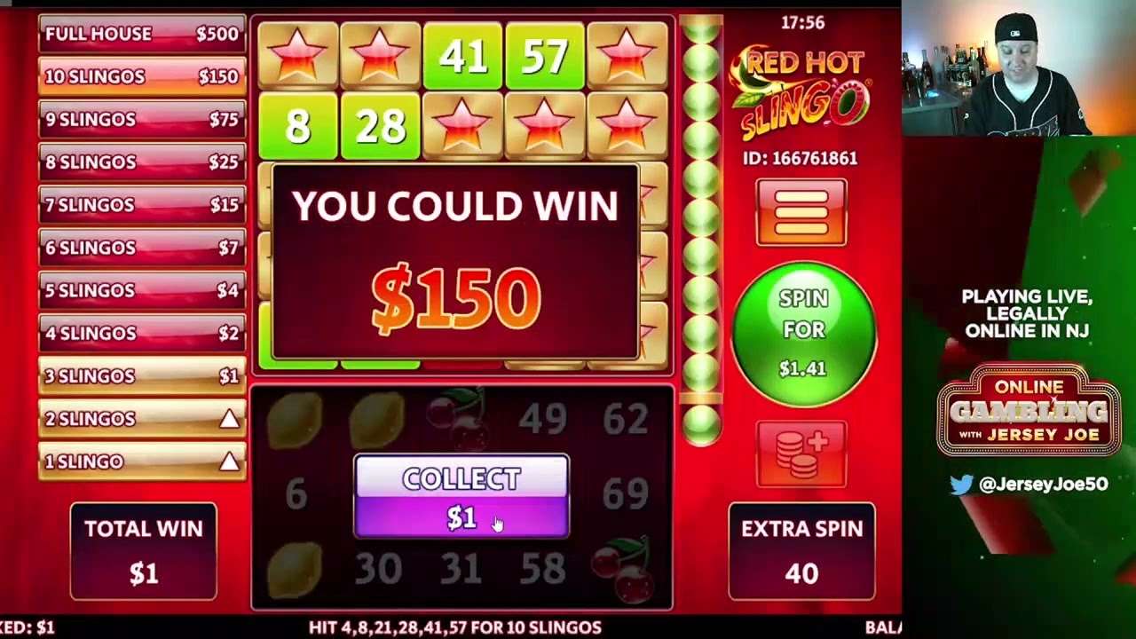 Red Hot Slingo Slot Wins