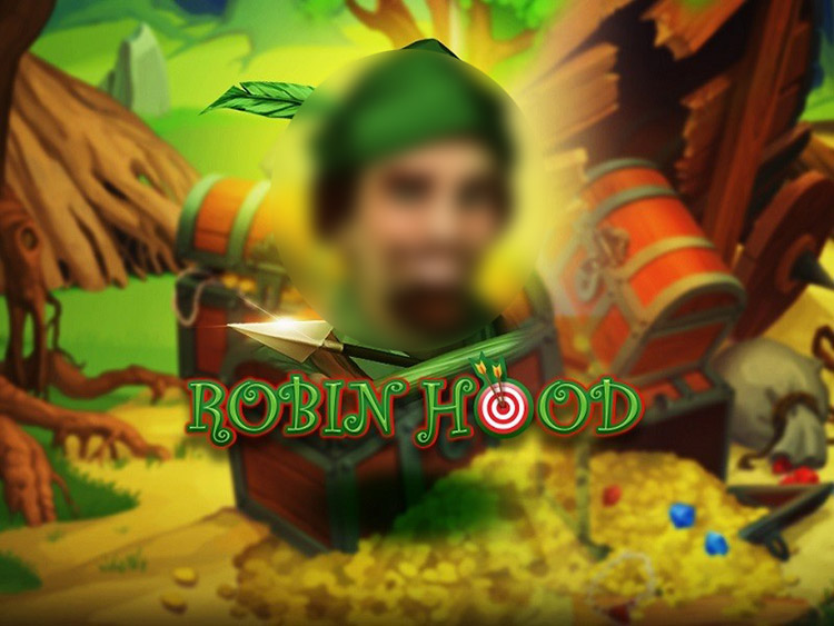 Robin Hood slot Logo Barbados Bingo