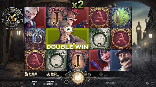 Sherlock of London Slot Bonus