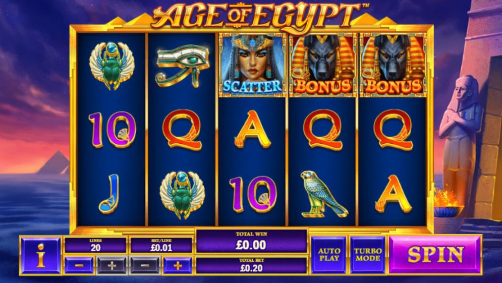 Age of Egypt Slots Reels