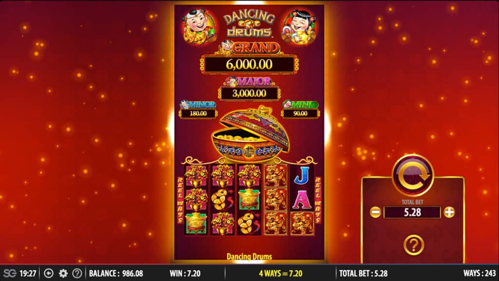 Dancing Drums Slot Machine Manufacturer