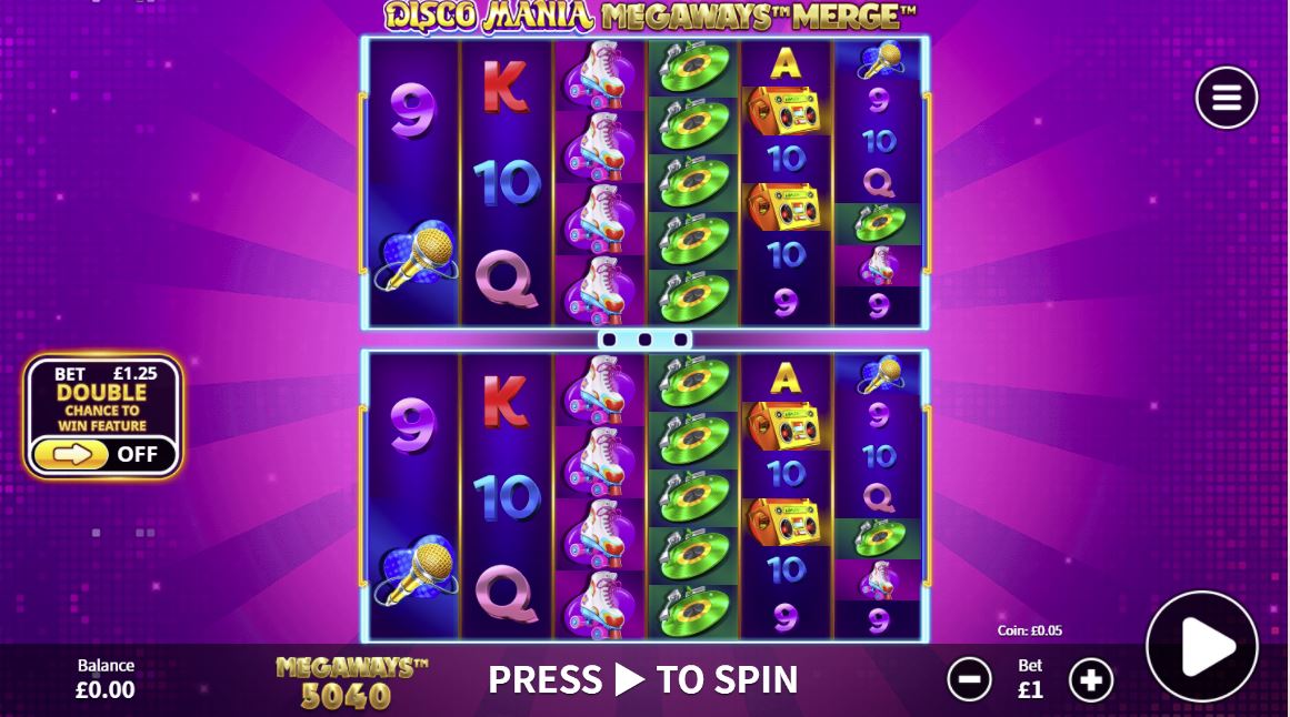 Disco Mania Megaways Merge Slot Gameplay Barbados Bingo