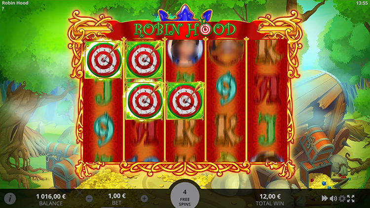 Robin Hood slots Win